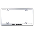 Stainless Steel Wide Body License Plate Frame - Officially Licensed for Mopar