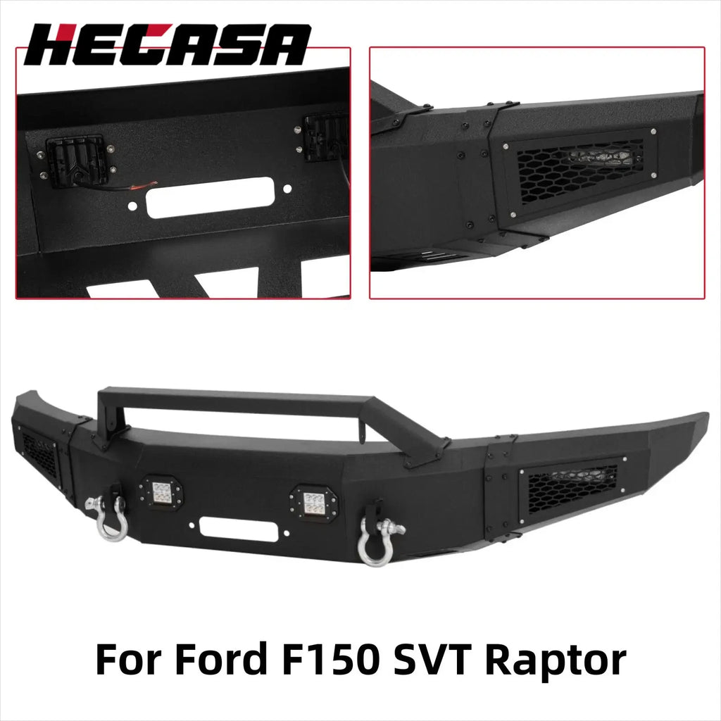 Off-road Front Bumper Assembly with Winch for Ford F150 SVT Raptor (2009–2014)