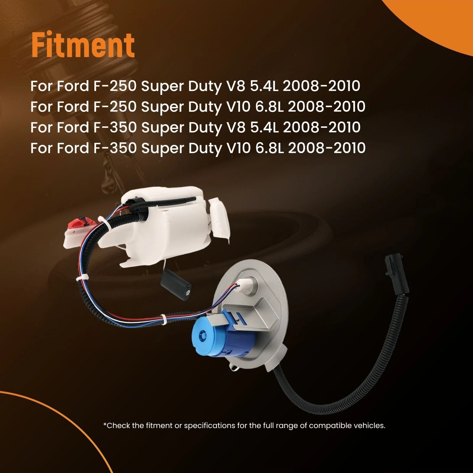 Fuel Pump Module Assembly for Ford F-250 F-350 Super Duty (2008–2010)
