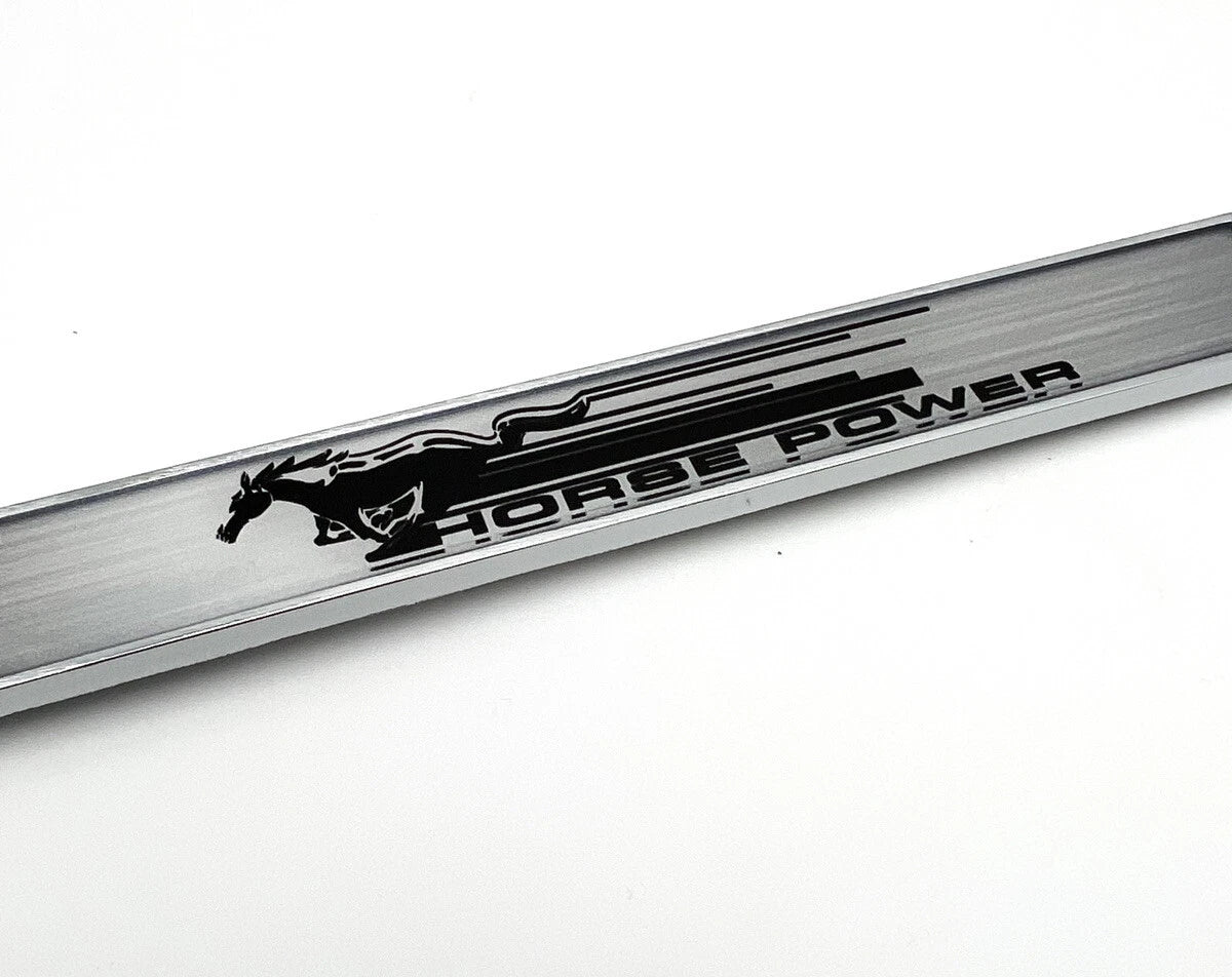 License Plate Frame Chrome Replacement for Ford Mustang (2015–2023)
