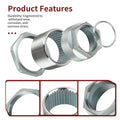 Axle Lock Jam Sleeve Nut Bolt Clip Kit for Honda Sportrax 300 TRX300EX TRX400EX (1997–2006)