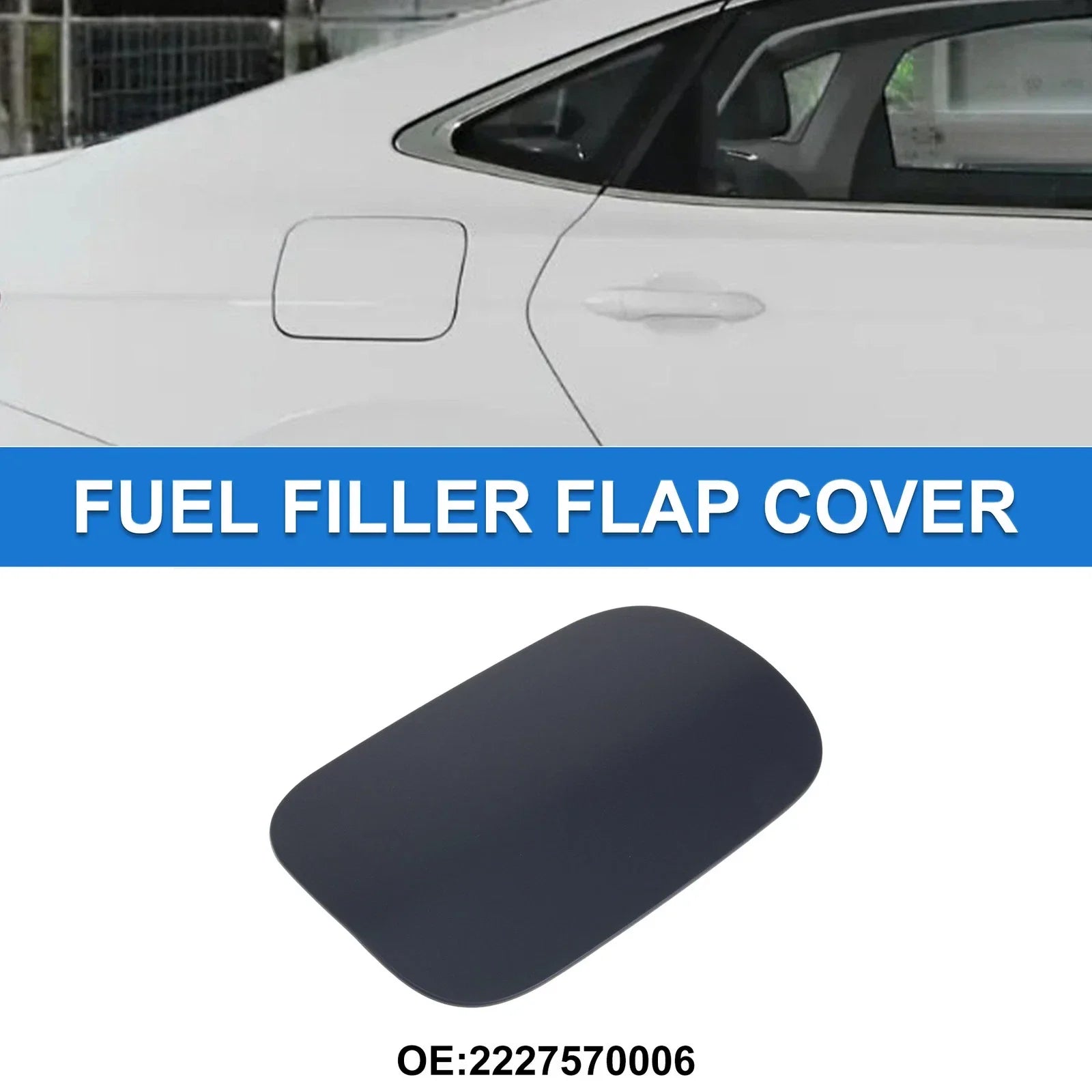 Fuel Tank Door Cap for Mercedes-Benz W222 Gas Tank Flap (2014-2020)