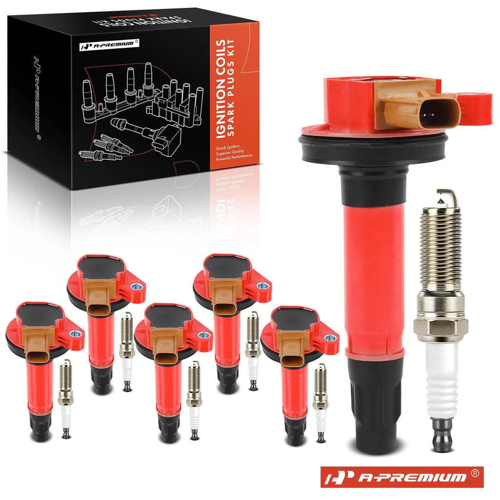 6X Ignition Coils & 6X Iridium Spark Plugs for Ford F-150 (2015–2020)