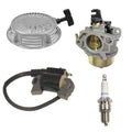 Recoil Air Filter Carburetor Ignition Coil Plug for Honda GX340 GX390 (2000–2023)