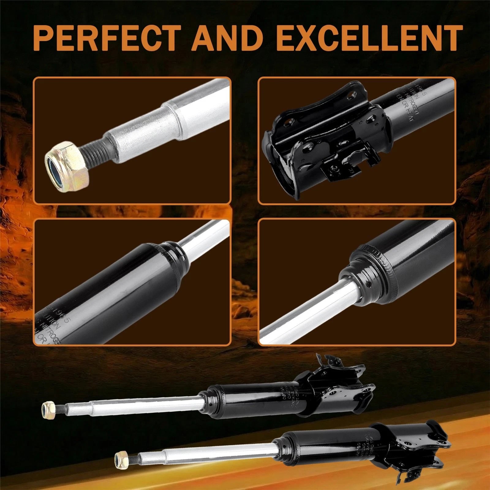 Front Pair Shock Struts for Suzuki Vitara XL-7 (1999-2006)
