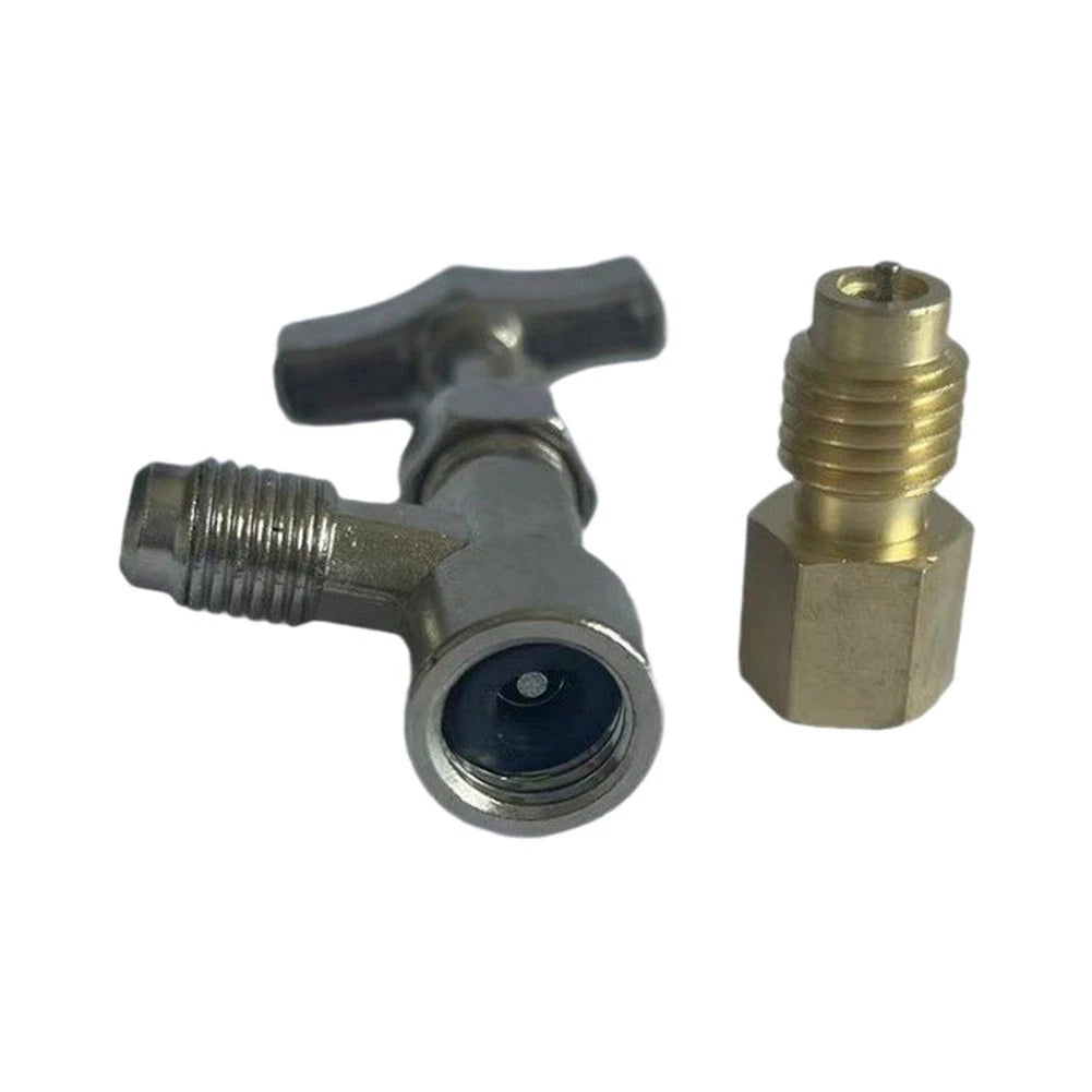 R134a Can Tap Valve with R134a to R22 Adapter for Multi Scene Use