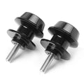 6mm Swingarm Spools for Suzuki GSXR750 600 (1992-2019) Black