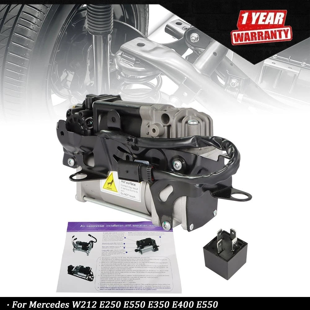 Air Suspension Compressor Pump for Mercedes-Benz CLS-Class E-Class (2012–2014)