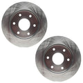 Set of 2 Vented Front Disc Brake Rotors 295mm for Chevrolet GMC