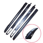 Set of 2 Black Roof Rack Cross Bars for Toyota Tacoma (2005–2019)
