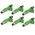Set of 6 Fuel Injectors 16611-AA740 for Legacy Outback Tribeca (2010–2014)