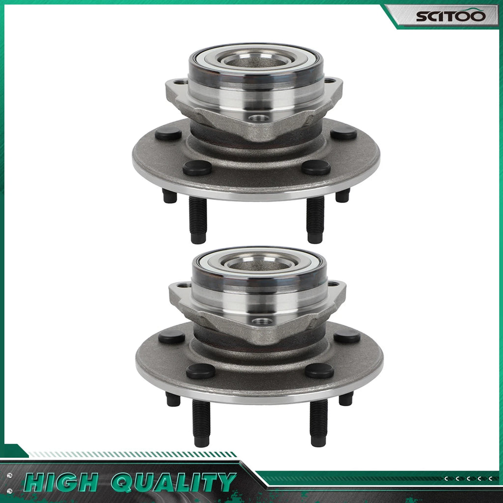 2X Front Wheel Bearing Hub for Dodge Ram 1500 (2000–2001)