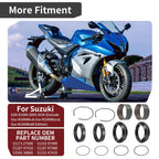 Fork Bushing Oil Seals O-Ring Kit for SUZUKI GSX-R1000