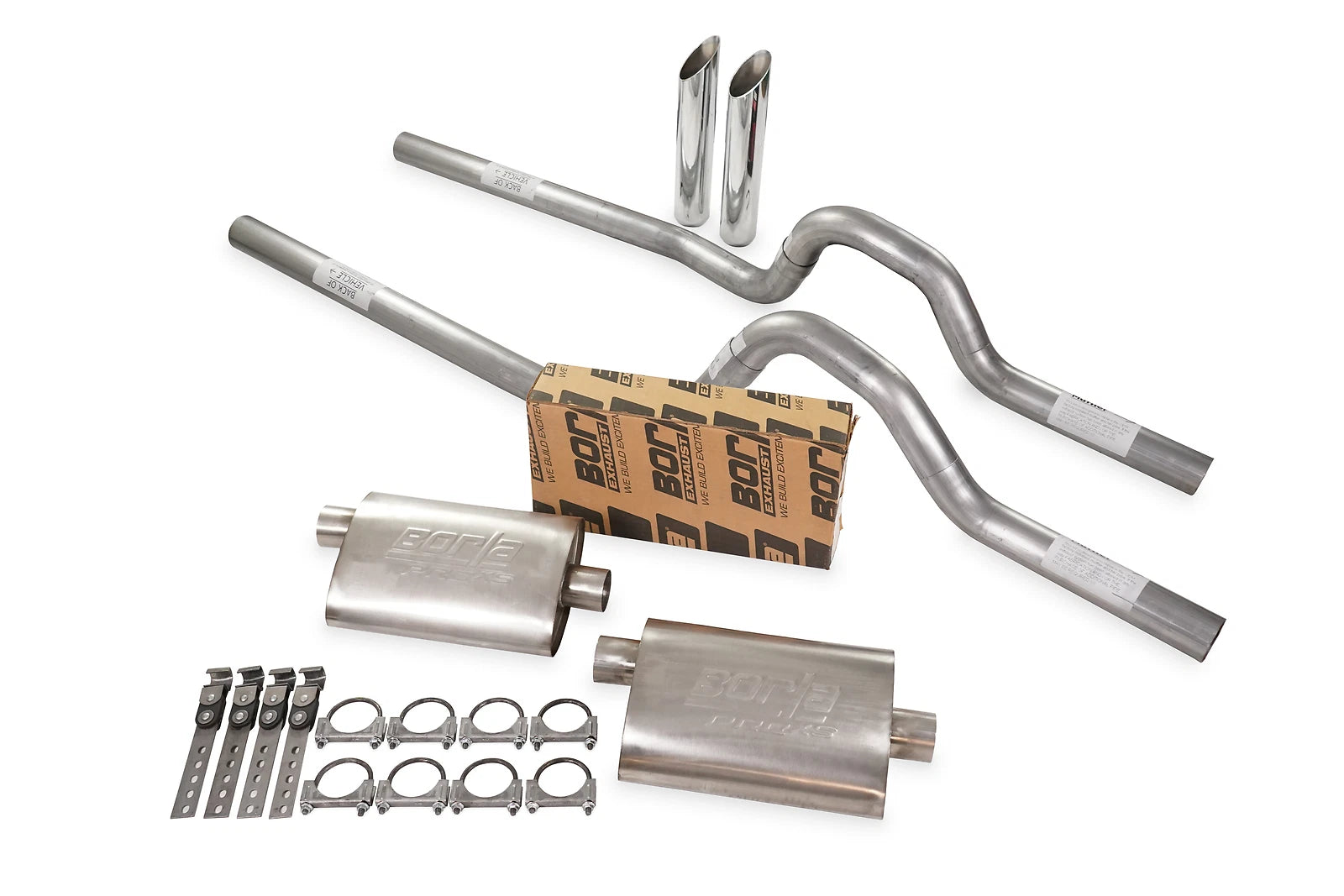 Dual Exhaust Kit for GM C/K20 1973–1980 3/4 Ton