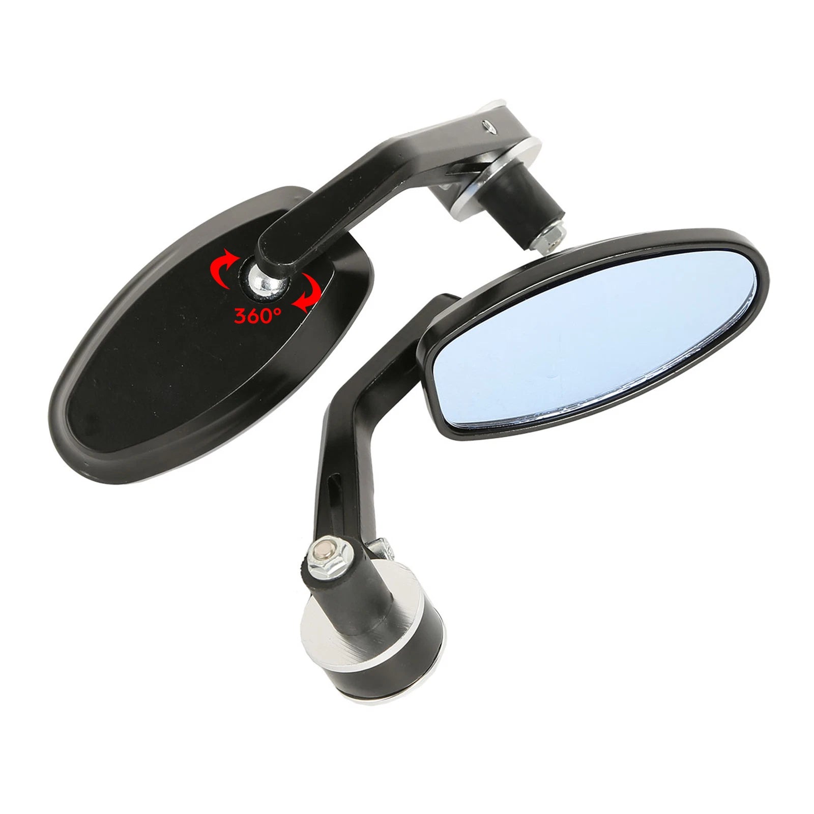 Bar End Rearview Mirrors for Honda Street Bike (Fit 7/8" Handlebar)
