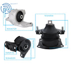 Set of 4 Engine & Transmission Mounts for Acura MDX (2007–2009)