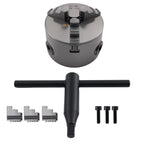 80mm 3 Jaw Self Centering Lathe Chuck for K11-80 (3")