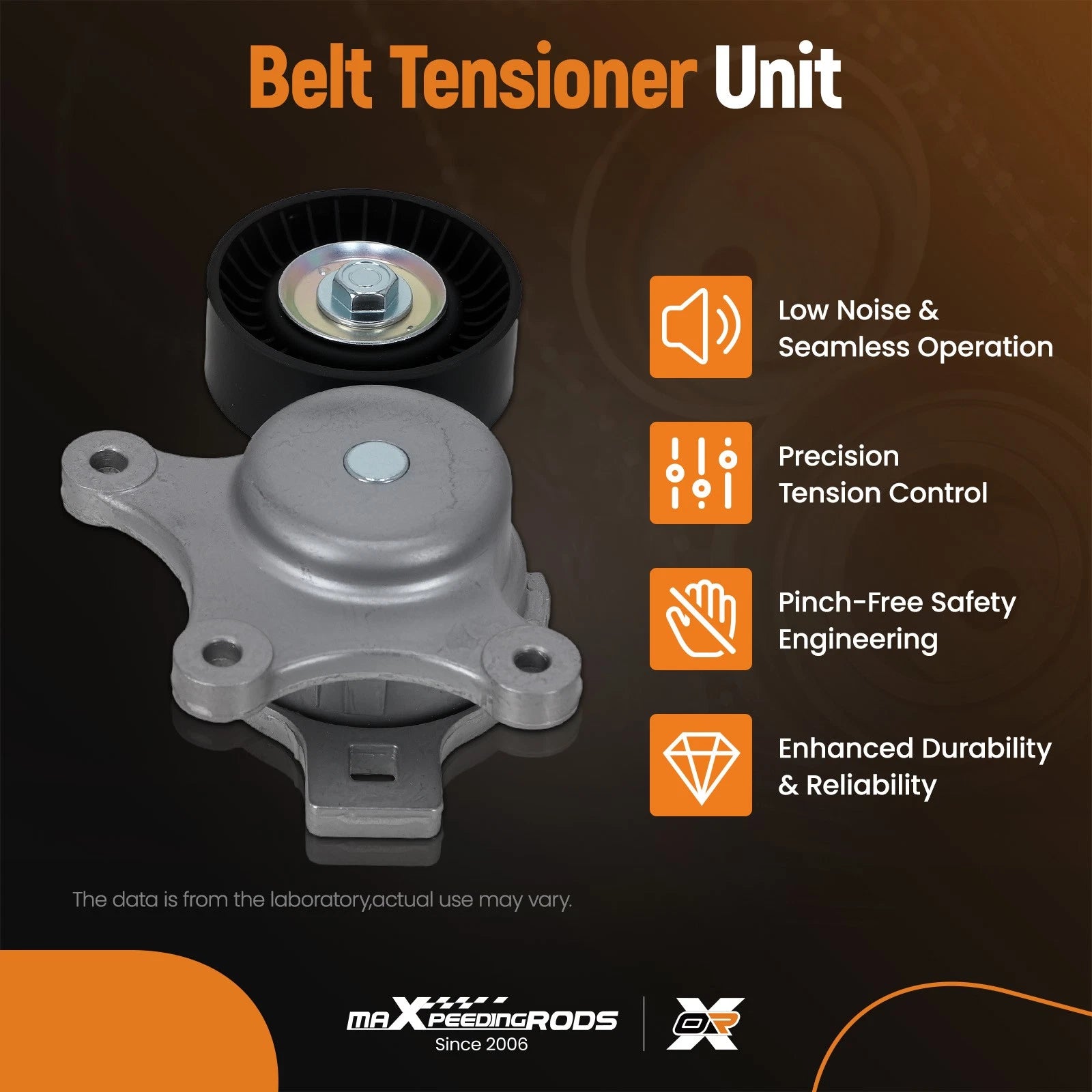 Belt Tensioner with Pulley for Ford Explorer Edge (2012–2019)