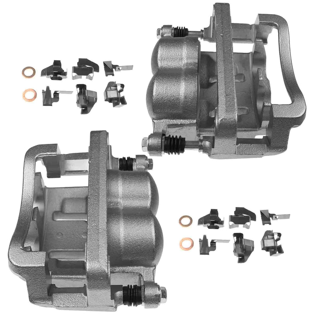 Pair Front Brake Calipers for Ford F-350 Super Duty (2011-2012)