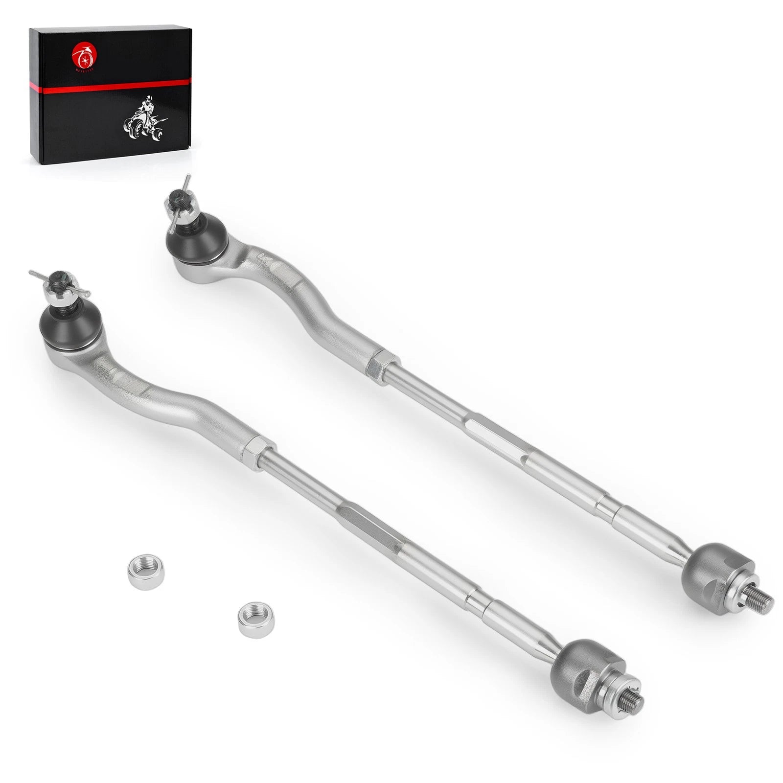 Set of 2 Tie Rods with Ends for Honda Pioneer 1000-5 SXS1000M5 (2016–2021)