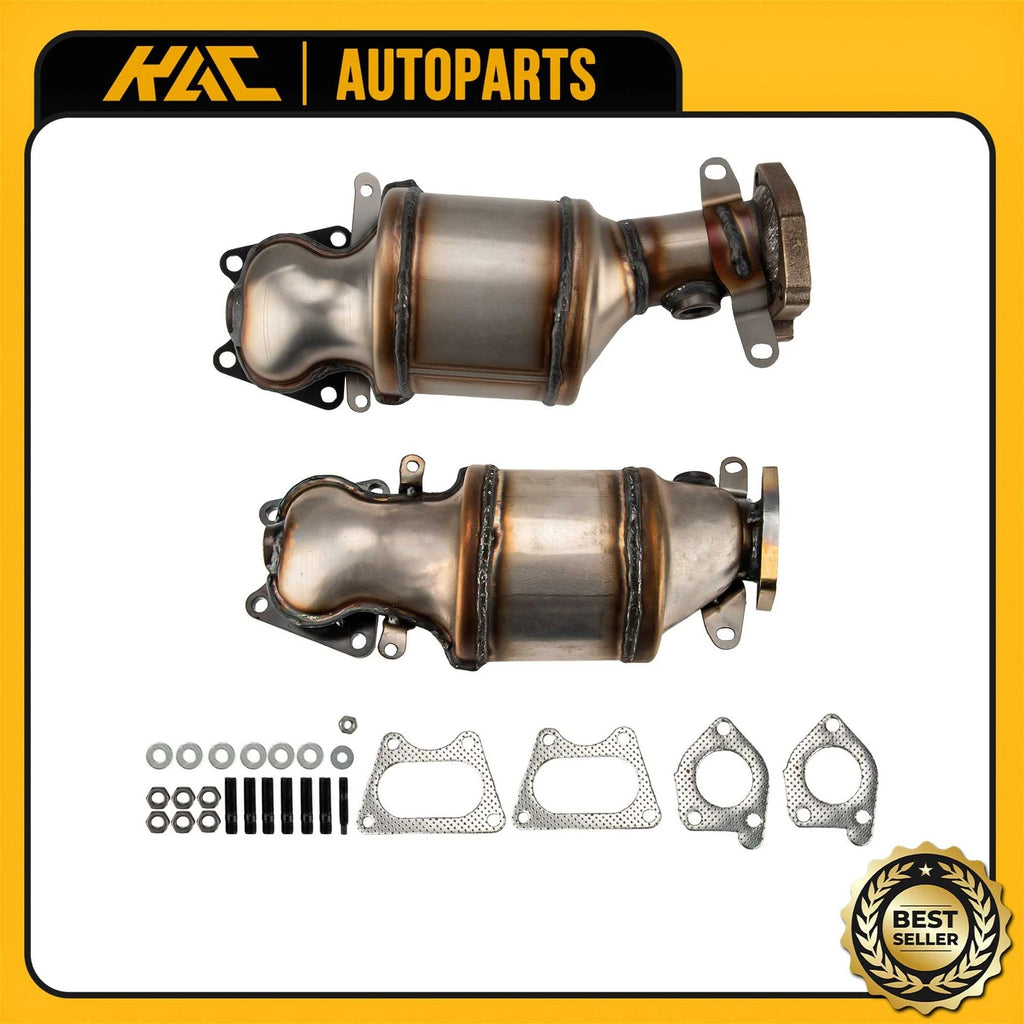 2x Front Catalytic Converter for 2005–2010 Honda Odyssey (3.5L V6)