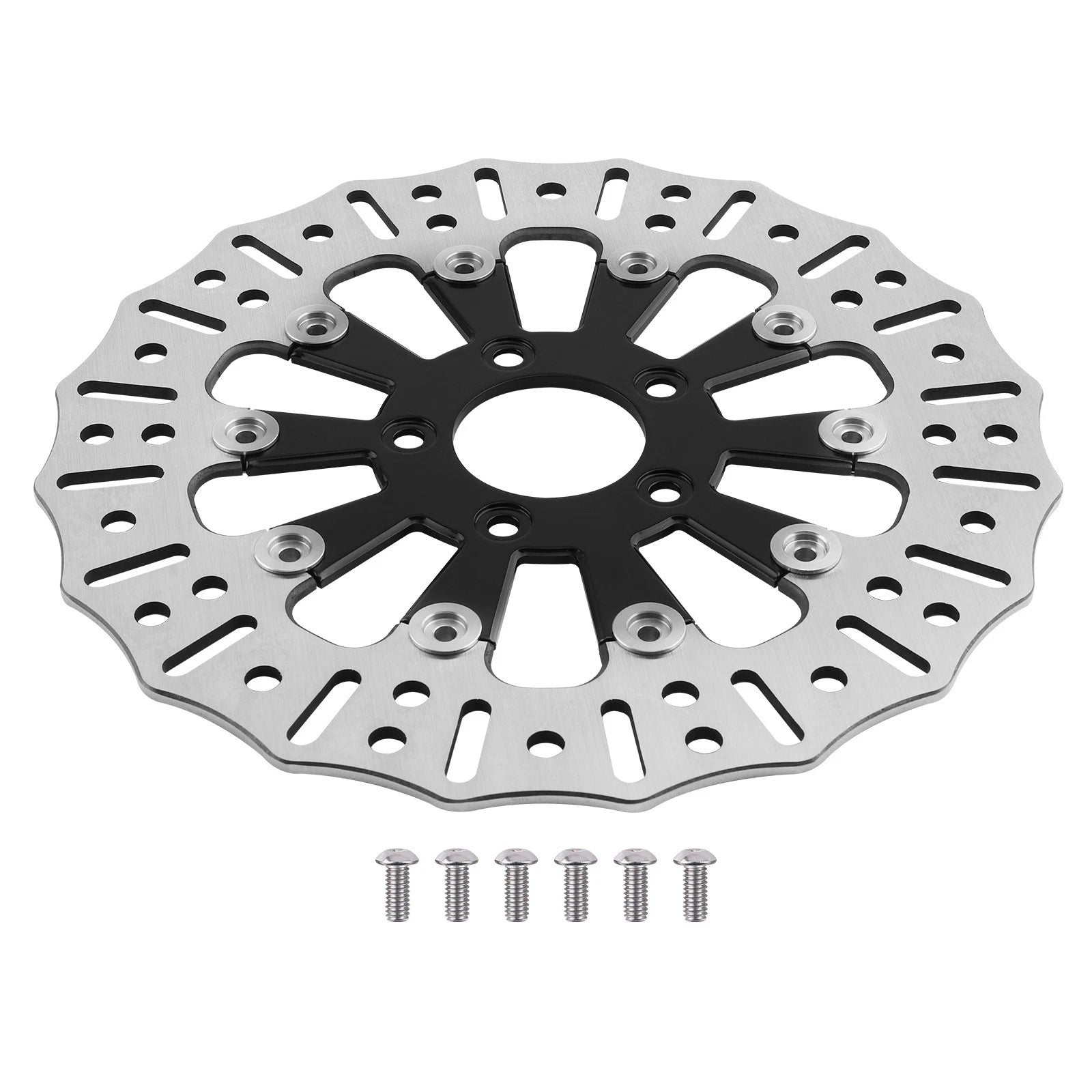 1x 11.8" Floating Front Brake Rotor Disc for Harley-Davidson Touring (2008–2019)