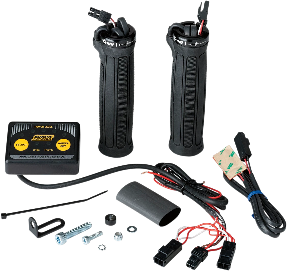Clamp-On Dual Zone Heated Grip Kit for ATV (215071)