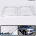 Clear Headlight Replacement Lens for Chevy Silverado 1500/2500/3500 (2007–2014)