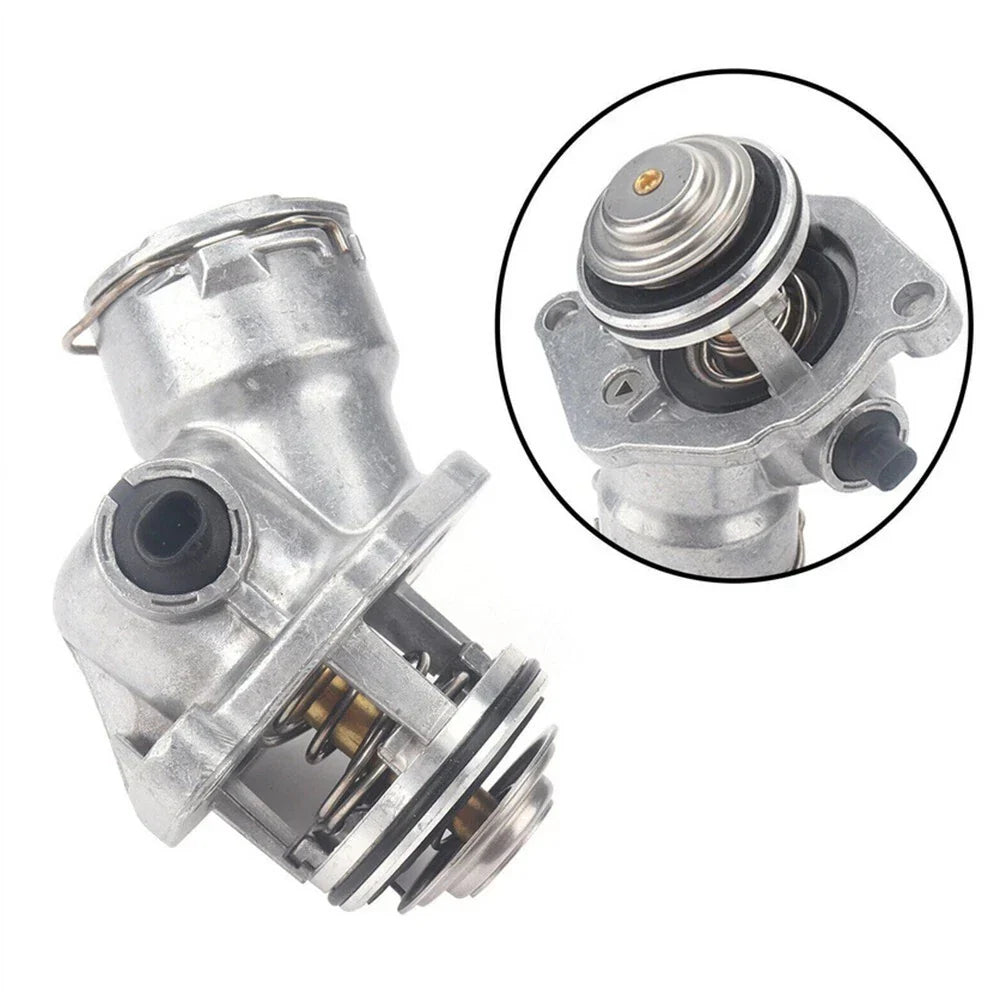Engine Coolant Thermostat Assembly for Mercedes C300 C350 E350 ML350 (2008-2015)