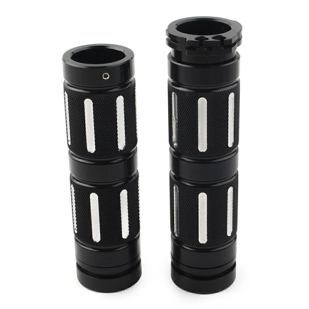 2X 1" Handlebar Hand Grips for Harley Dyna Wide Glide EFI (2006–2017)