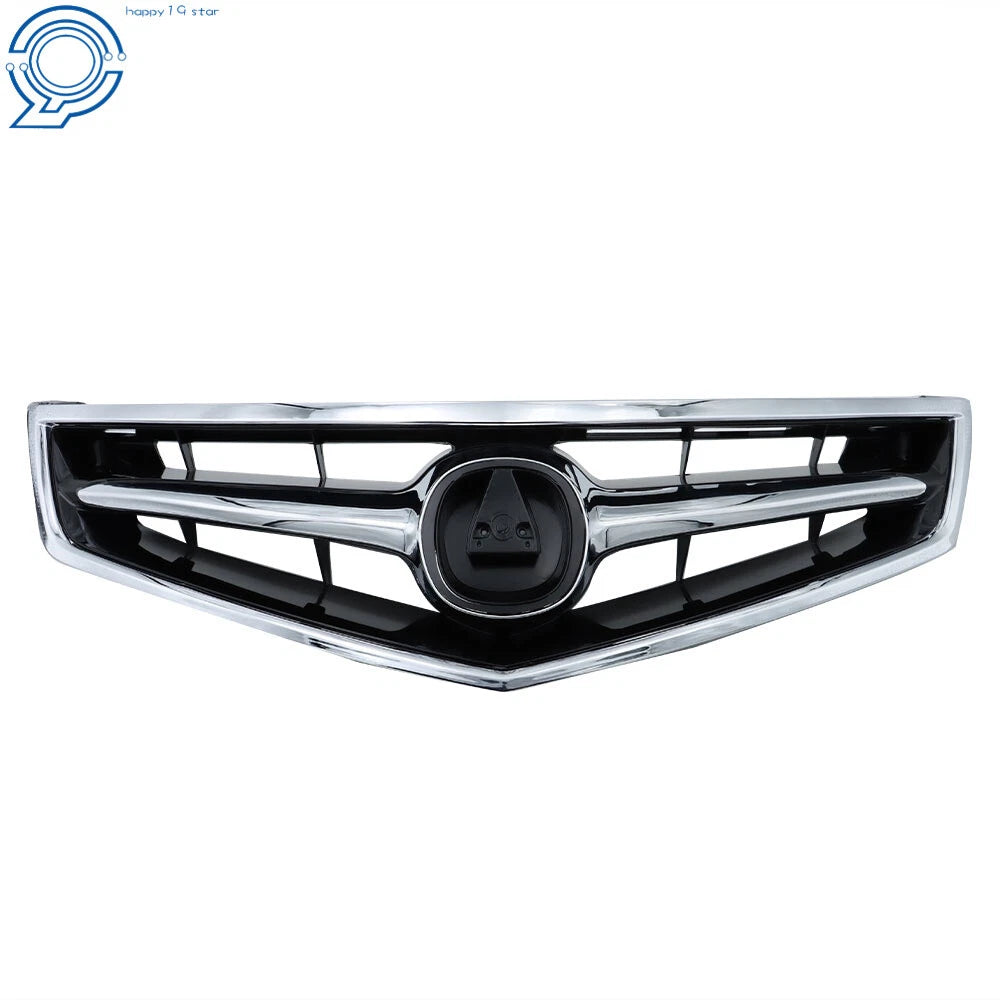 Front Grille for Acura TSX (2006–2008) with Chrome Molding