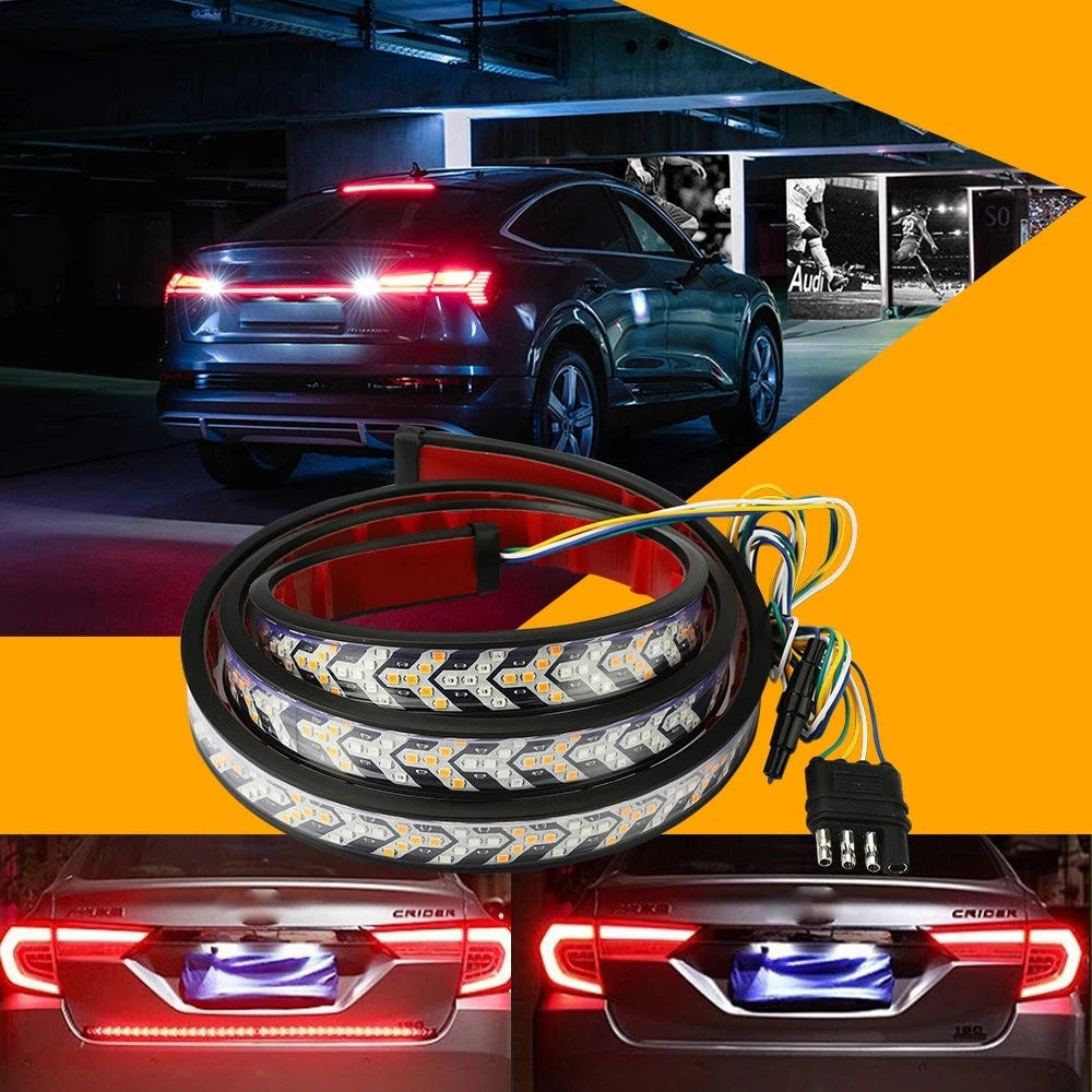 60" LED Tailgate Strip Light Bar for Chevy GMC (Fitment Specific)