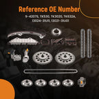 Engine Timing Chain Kit w/ Tensioner for Nissan Maxima 3.0L (1995–2001)