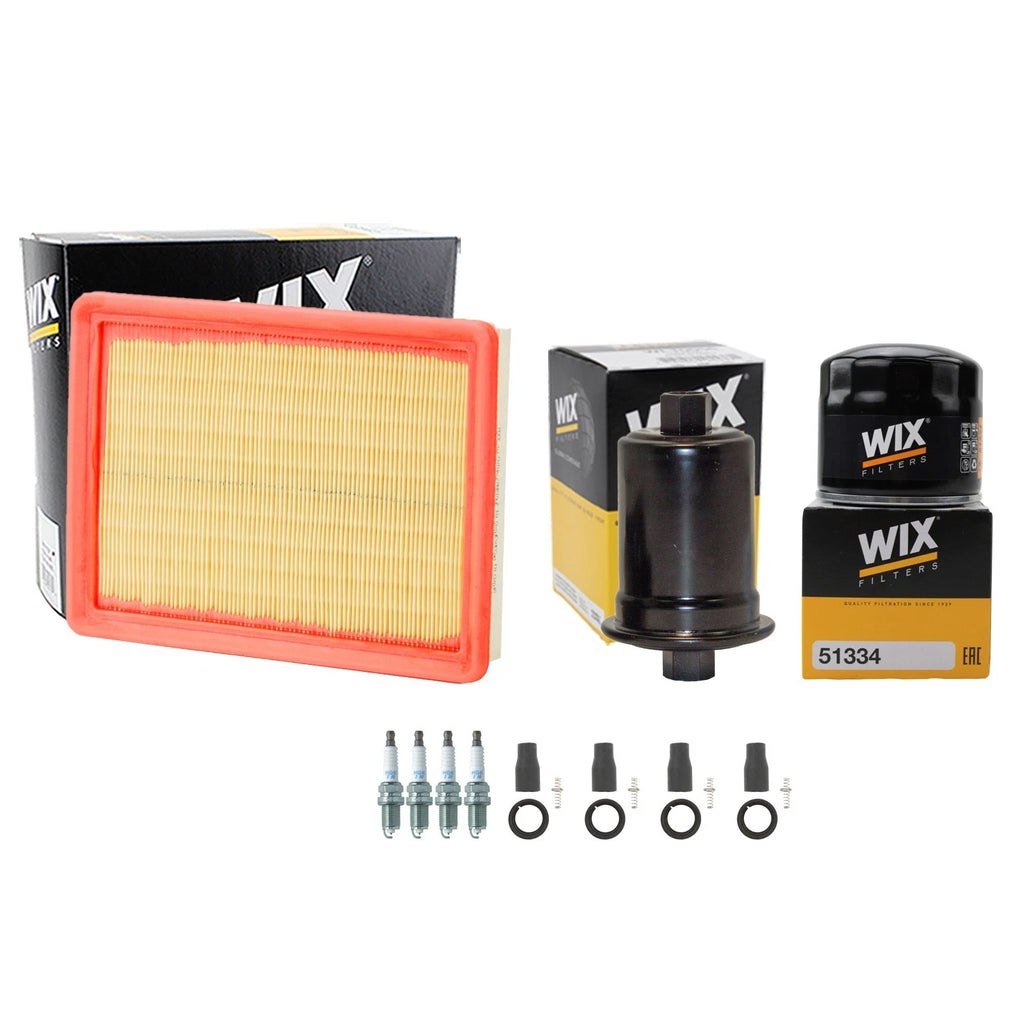 Wix Tune Up Kit with NGK 4 Spark Plugs & Boots for Kia Optima (2006)