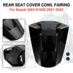 Rear Seat Cover Cowl Fairing for Suzuki GSX-S1000 (2021–2024) Gloss Black