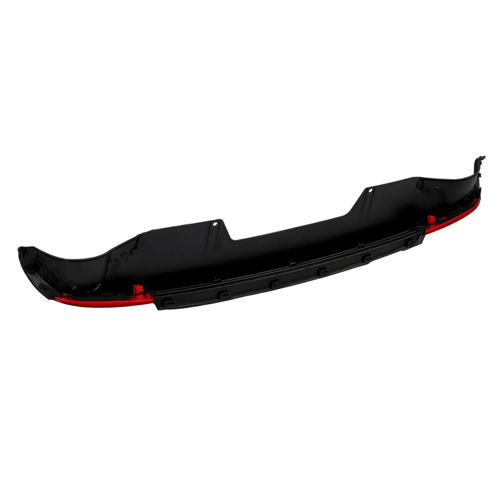 Rear Bumper Lower Valance for Honda Accord (2013–2015) Black w/ Reflectors