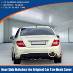 Tow Hook Cover for Mercedes-Benz C-Class (2015–2021) No.A2048855623 Black