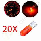 20x Halogen Mini-Wedge Bulbs T5 for Dashboard Cluster (70 73 74)