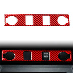 Cigar Lighter Panel Cover Trim for Toyota Tundra (2014–2021) - Carbon Fiber Look