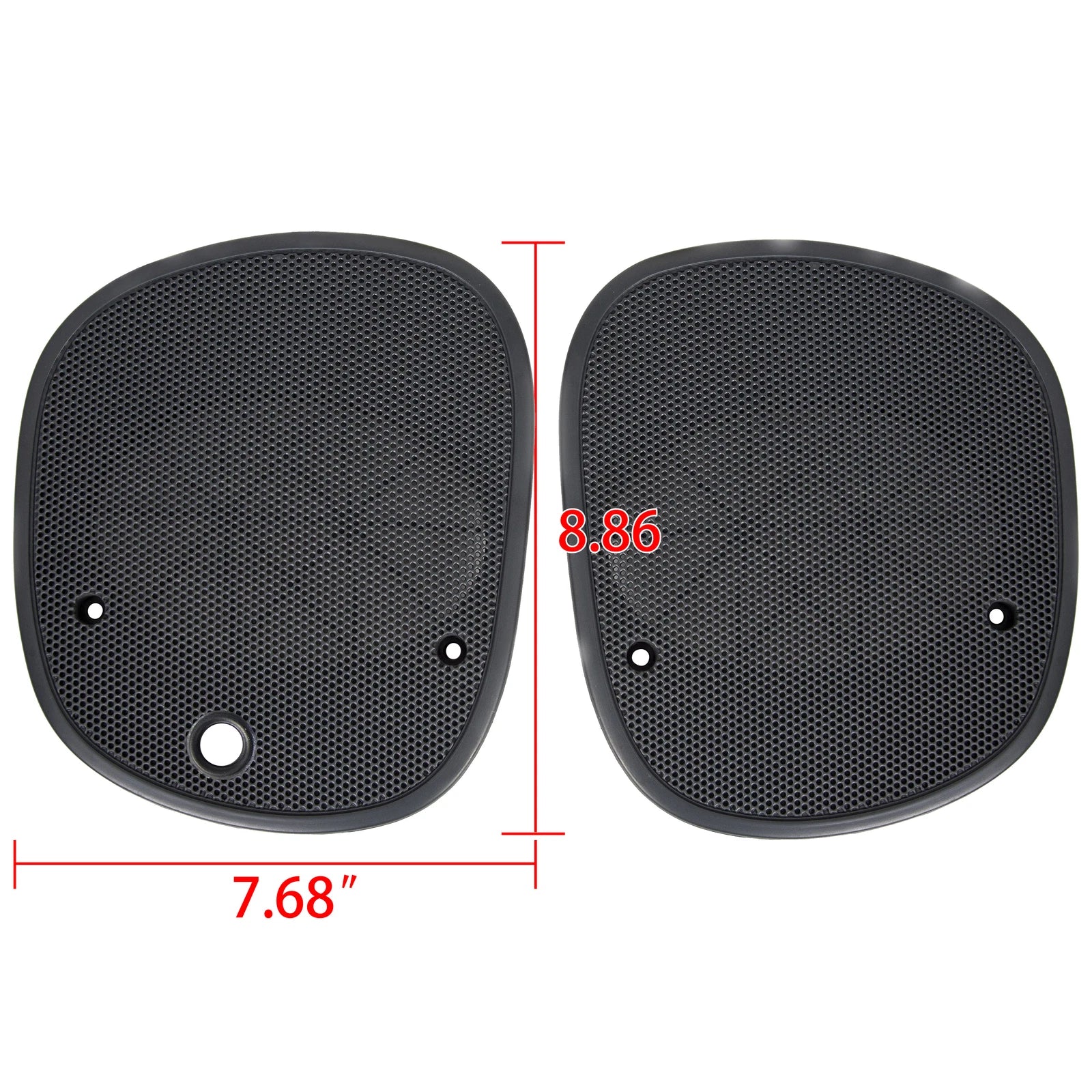 2PC Upper Dash Speaker Cover Grille for Chevrolet S-10 Blazer (1998–2005)