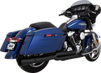 Vance & Hines Pro Pipe Black Exhaust for Harley Touring Road Glide King (2017–2025)