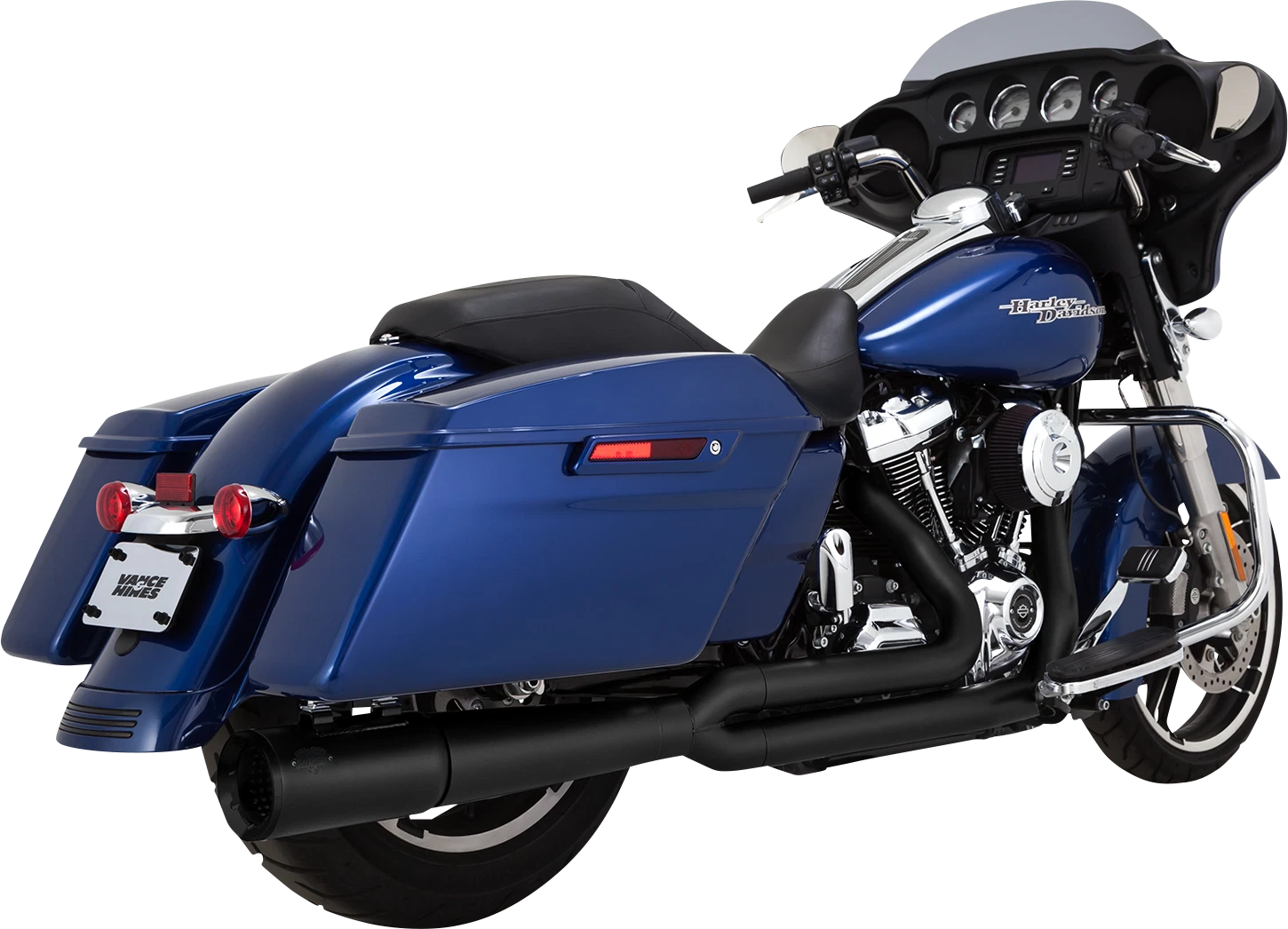 Vance & Hines Pro Pipe Black Exhaust for Harley Touring Road Glide King (2017–2025)