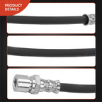 2X Rear Brake Hydraulic Hose for Chevy Cadillac Pontiac Saab 9-5 (1999–2006)