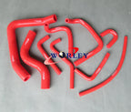 BLACK Silicone Radiator Hose for Mitsubishi Pajero V6 3.0 (1991-1996)