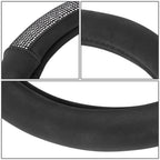 Steering Wheel Cover for Universal Fit (14.5"-15") Matte Grain Texture