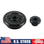 Engine Crankcase Cover Plugs for Yamaha YFZ450R (2014–2023), YXZ1000R (2017–2023)