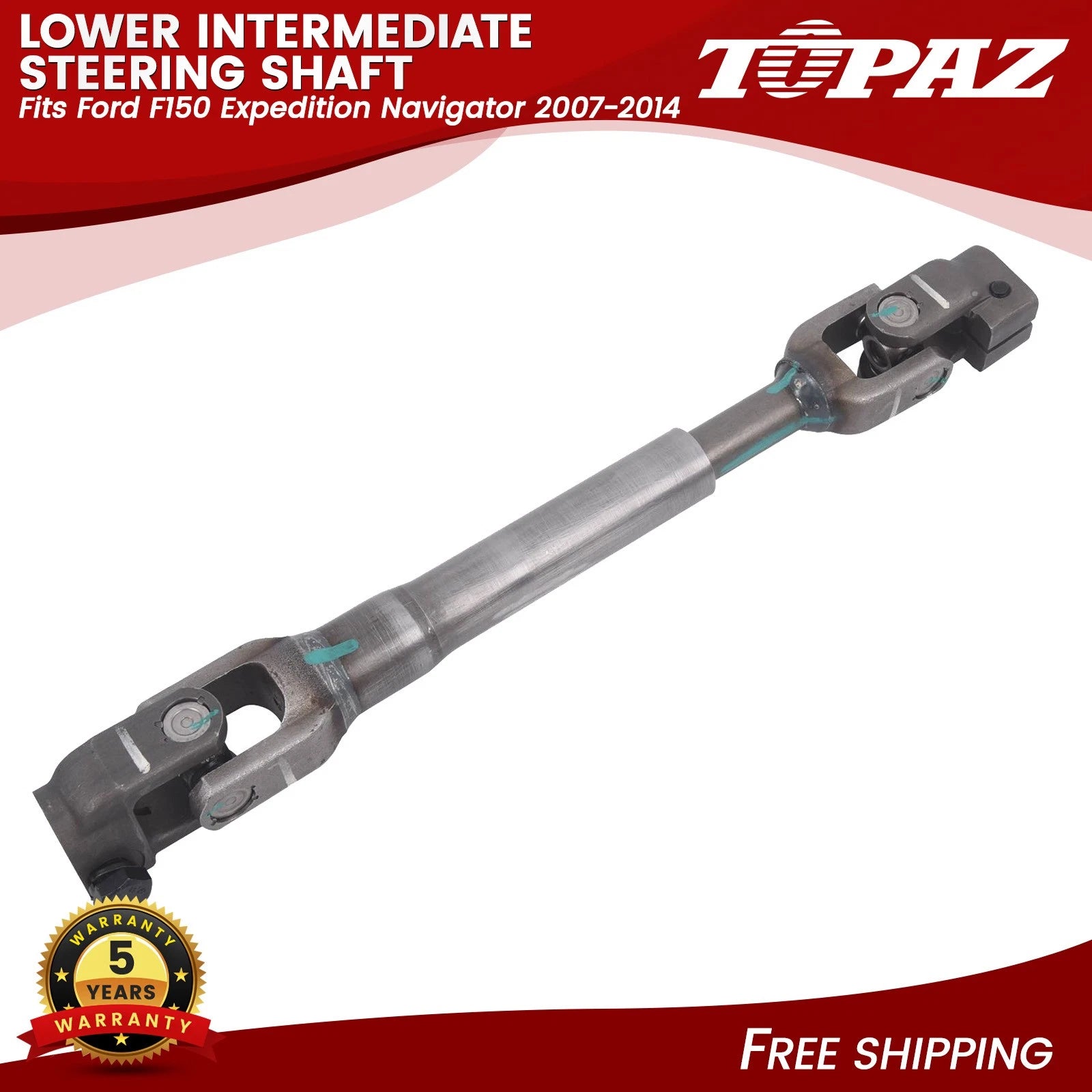 Lower Intermediate Steering Shaft for Ford F150 Expedition Navigator (2007–2014)