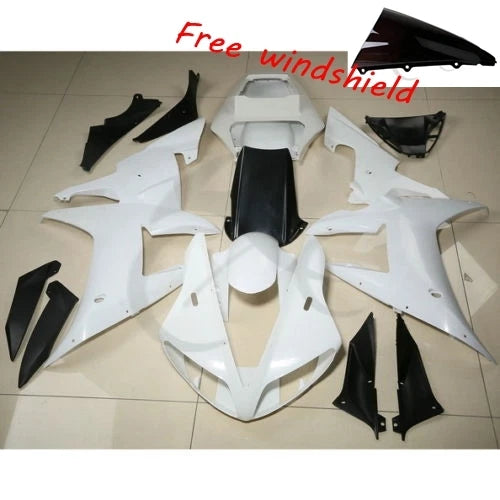 Fairing Kit for Yamaha YZF R1 R1000 (2002–2003) - Unpainted Injection ABS