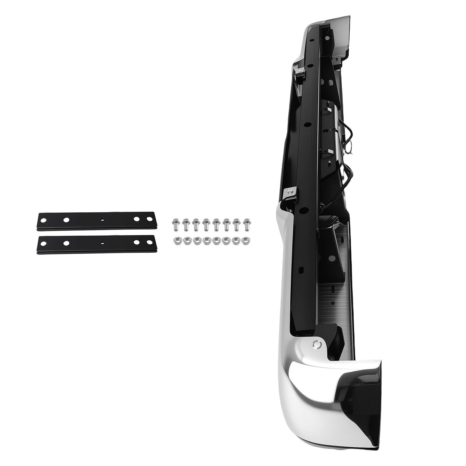 Chrome Rear Step Bumper for Ford Super Duty F-250 F-350 F-450 (2008–2016)