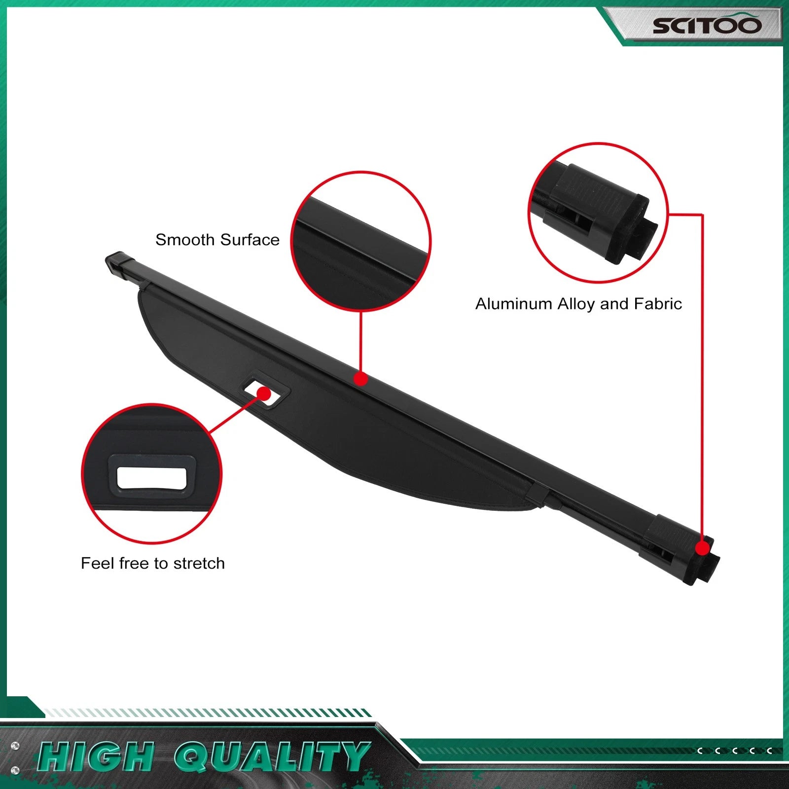 Retractable Cargo Cover for GMC Yukon XL (2021–2023)